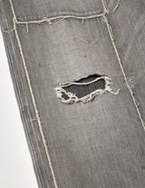 NMPT-031 DENIM PAINTER PANTS: DISTRESSED