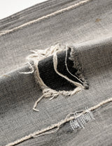 NMPT-031 DENIM PAINTER PANTS: DISTRESSED