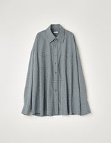 NMSH-029 T/R CHECK REGULAR SHIRT: CUT-OFF