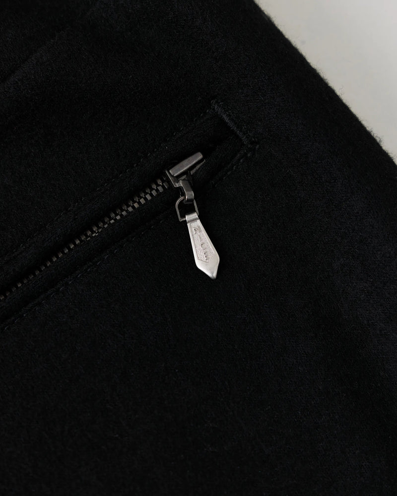 NN-04202J16 SQUIRE 120S WOOL JERSEY LOOSE PANTS