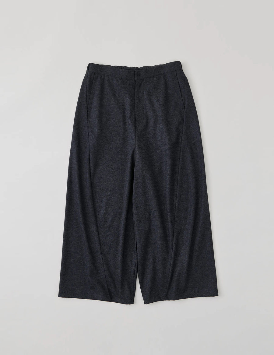 NN-04202J16 SQUIRE 120S WOOL JERSEY LOOSE PANTS