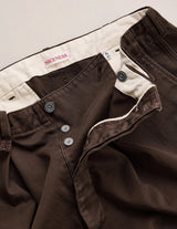 NN-0801T18 ALBARN AGED-EFFECT RESIZED CHINO TROUSERS