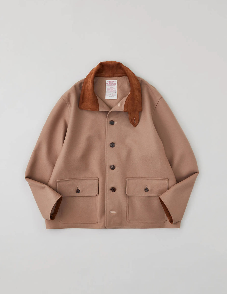 NN-0802B16 INNES HORSE RIDING MELTON MARINE JACKET