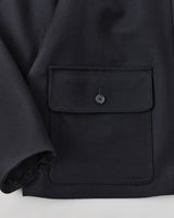 NN-0802B16 INNES HORSE RIDING MELTON MARINE JACKET