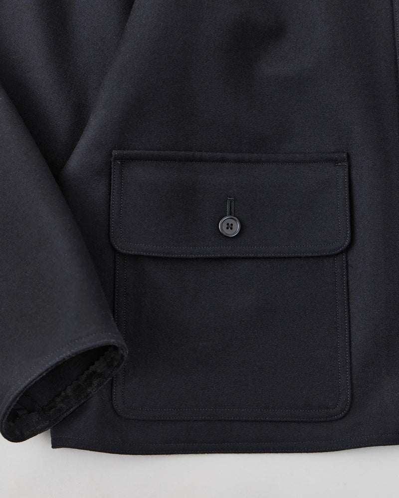 NN-0802B16 INNES HORSE RIDING MELTON MARINE JACKET