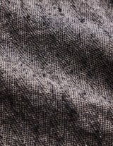 NN-1401B18 H.DEFOE LINEN ALPACA SILK HERRINGBONE ROVER JACKET