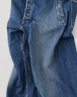 NN-2202T16 I.MARR DISTRESSED DENIM TROUSERS