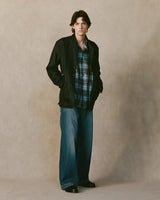 NN-2202T16 I.MARR DISTRESSED DENIM TROUSERS