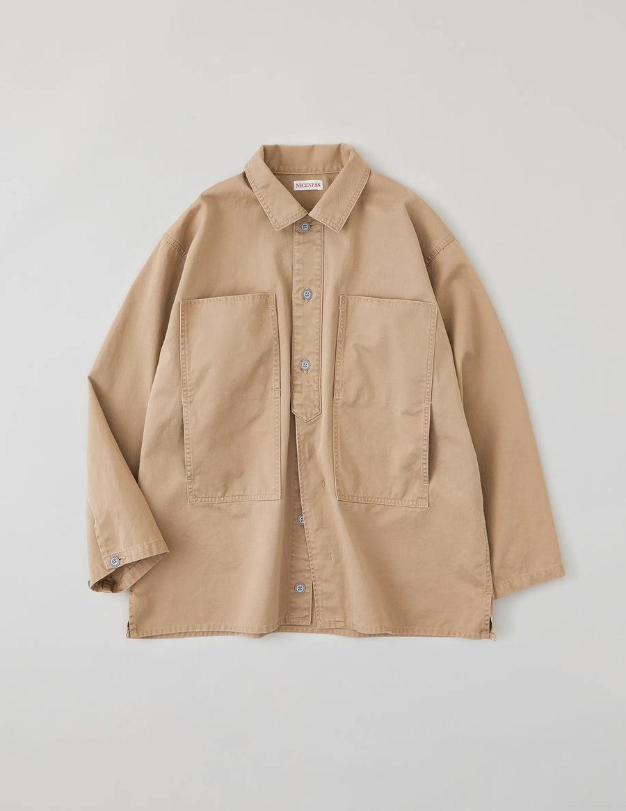 NN-2301B16 C.COXON DISTRESSED CHINO JACKET