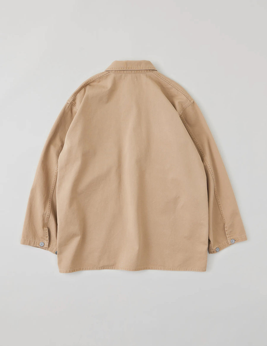 NN-2301B16 C.COXON DISTRESSED CHINO JACKET