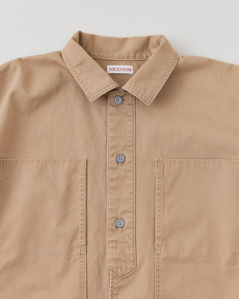 NN-2301B16 C.COXON DISTRESSED CHINO JACKET