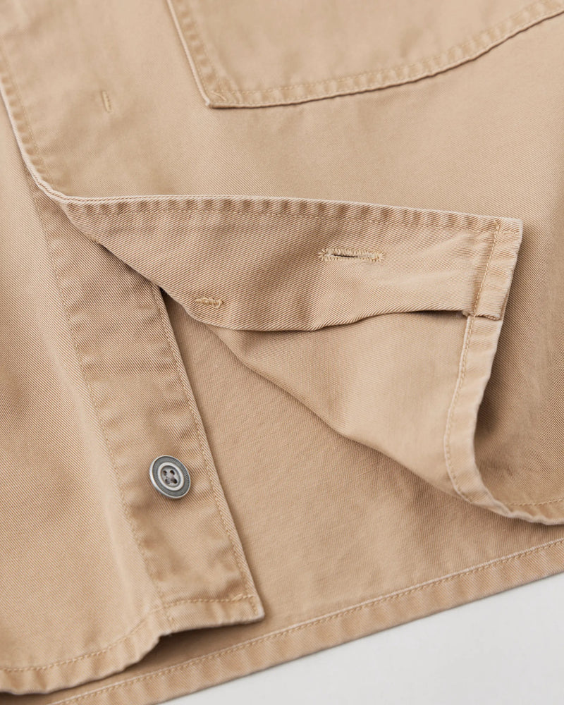 NN-2301B16 C.COXON DISTRESSED CHINO JACKET