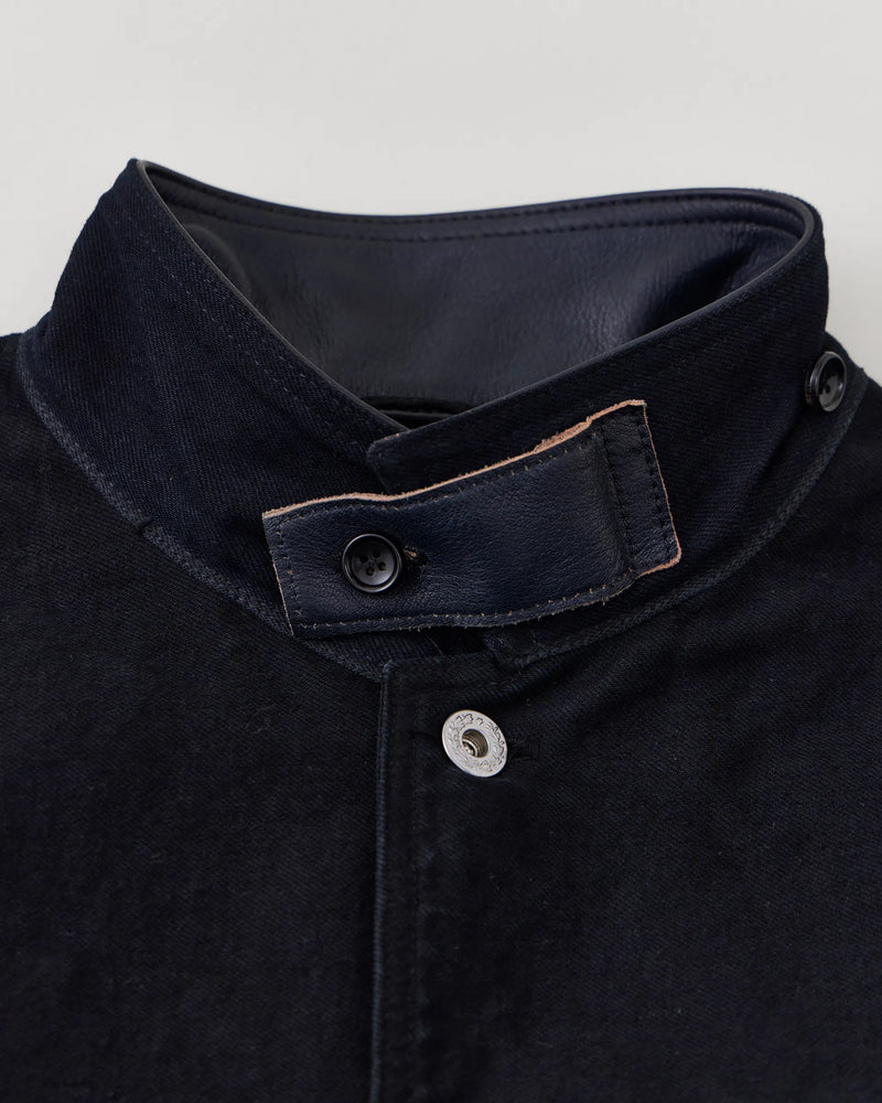 NN-2504C16 D.VEDDER OVERDYED DENIM CHORE COAT