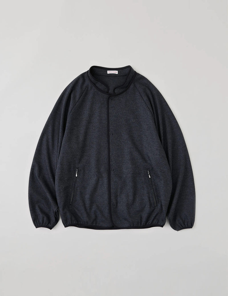 NN-4201J16 SADE 120S WOOL JERSEY PIPING JACKET