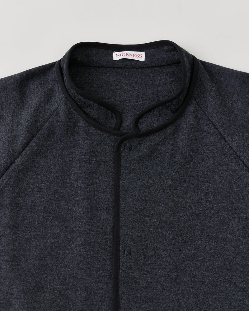 NN-4201J16 SADE 120S WOOL JERSEY PIPING JACKET