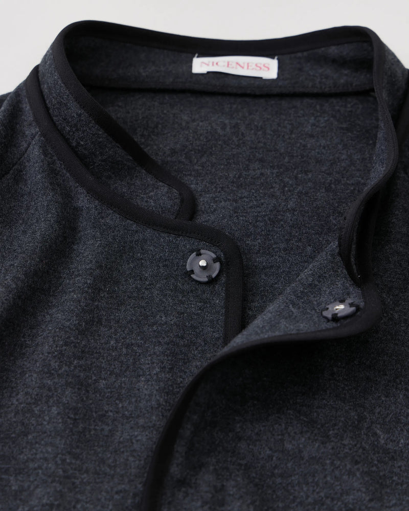 NN-4201J16 SADE 120S WOOL JERSEY PIPING JACKET