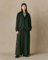 NN-4201J16 SADE 120S WOOL JERSEY PIPING JACKET