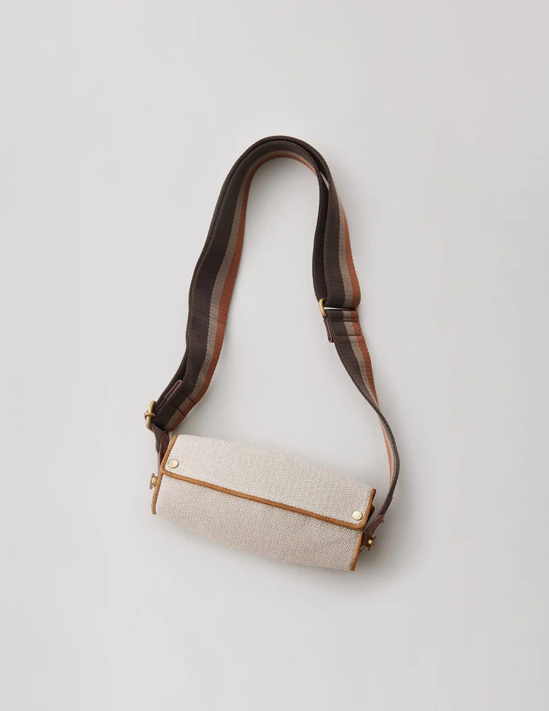 NN-4203L15 F.BALIN GLASS BAG - HERRINGBONE