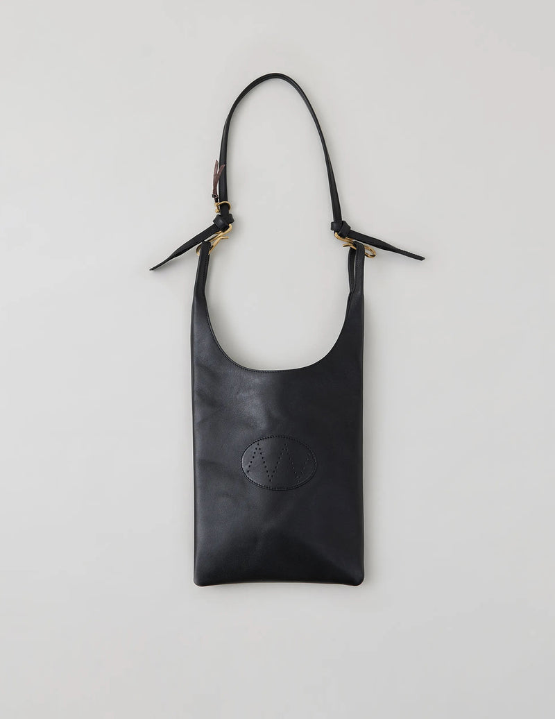 NN-4602A16 U.LOWE BROWN CORE LAMB LEATHER SHOULDER STRAP BAG