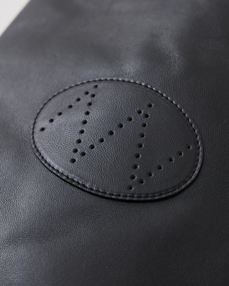 NN-4602A16 U.LOWE BROWN CORE LAMB LEATHER SHOULDER STRAP BAG