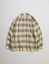 NN-0302Y17 THOM OPEN COLLAR JACKET SHIRT
