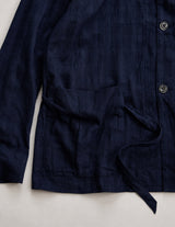 NN-2901B17 GEZ JACQUARD CHECK COVERALLS