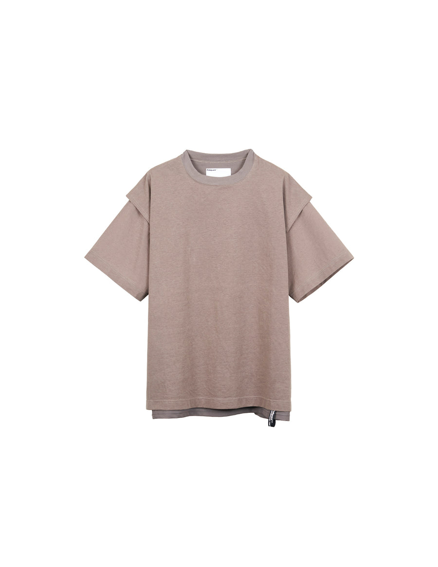 2301004 LAYERED SHORT SLEEVE T-SHIRT