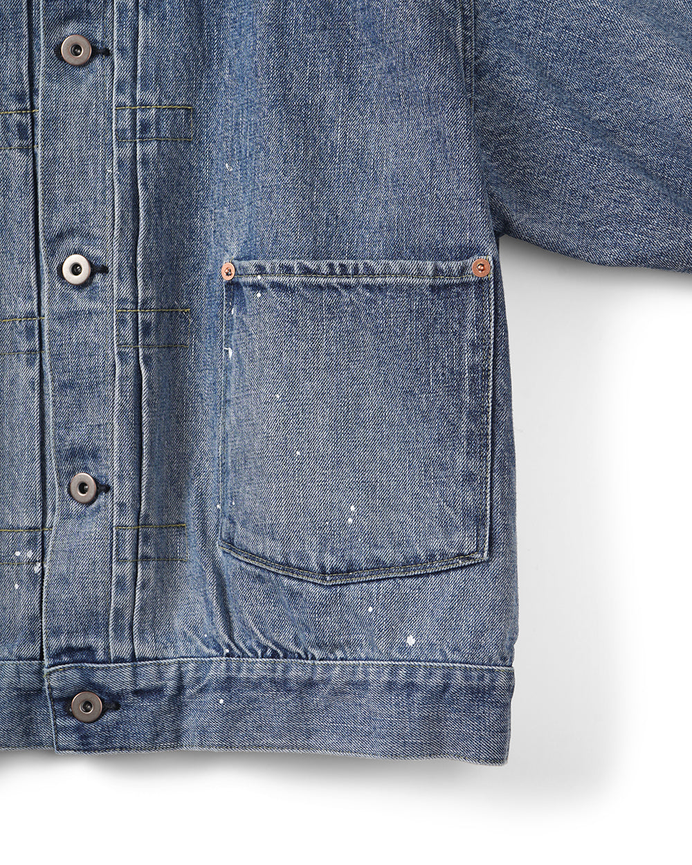 refomed OLD MAN DENIM JACKET “USED” – unexpected store