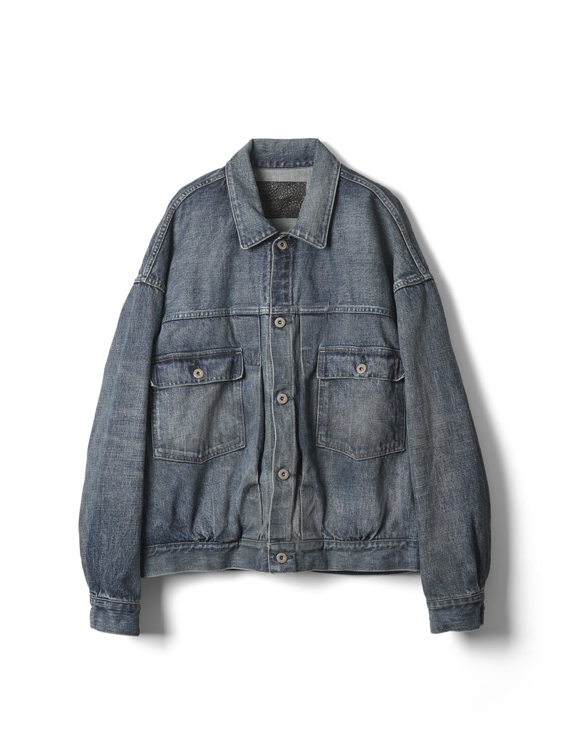 REJK-011U OLD MAN DENIM JACKET "USED"