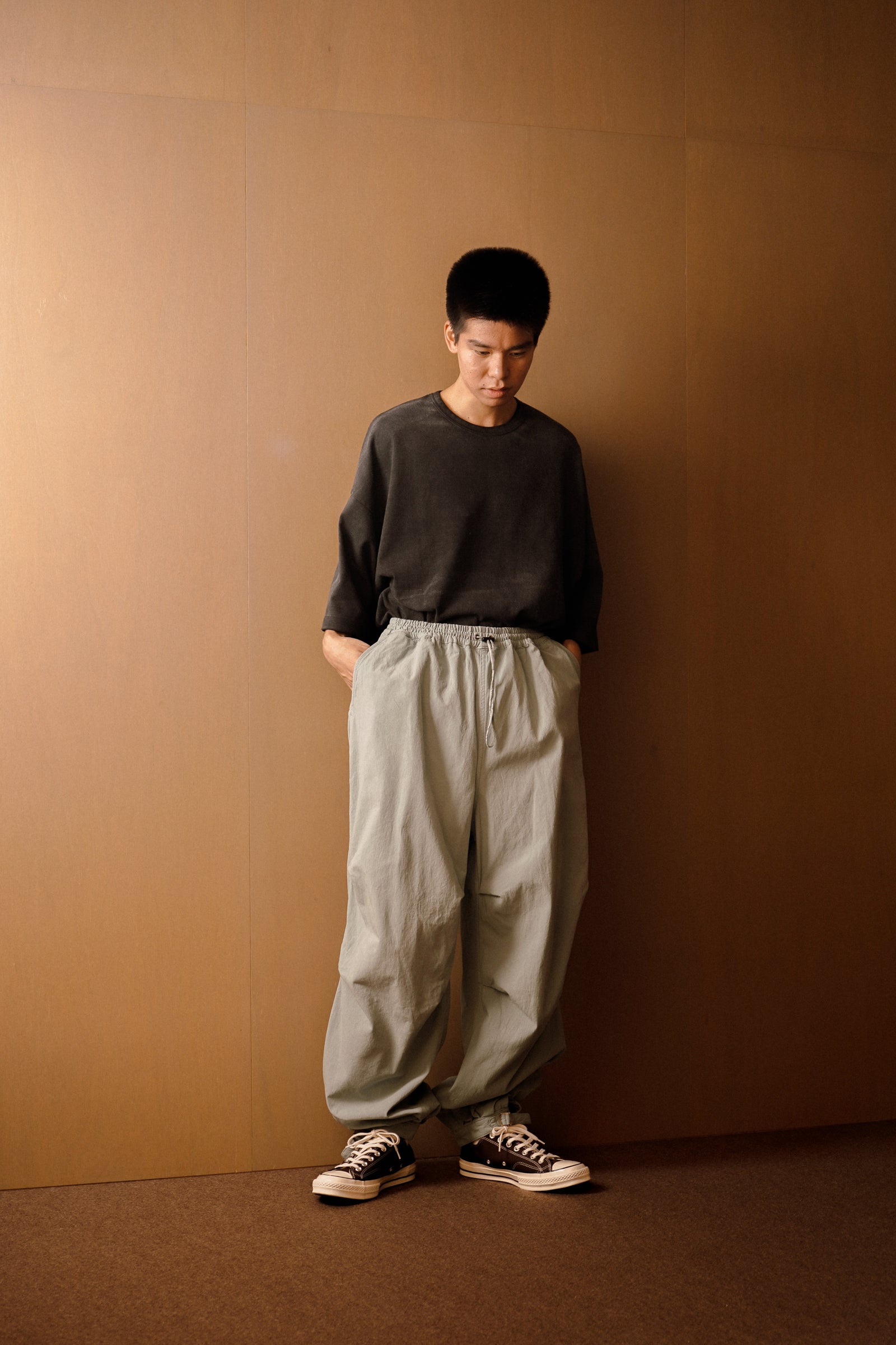 REFOMED REPT-011 GARMENT DYE KNICKERBOCKERS – hideandseekStore REFOMED REPT-011 GARMENT DYE KNICKERBOCKERS – hideandseekStore