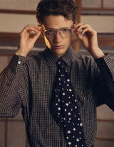 RESH-027 WRIST PATCH SLOUCH SHIRT "CHECK"