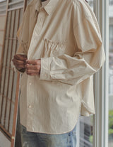 RESH-028 WRIST PATCH WIDE SHIRT "STRIPE"