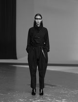 RM261-033 3-PLEATED TROUSERS