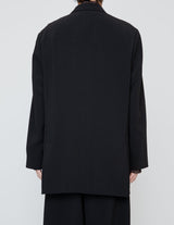 RM262-003 DOUBLE BREASTED LONG JACKET