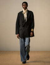 RM262-003 DOUBLE BREASTED LONG JACKET
