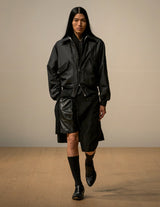 RM262-010 VEILED FLIGHT JACKET