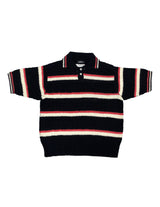 HKN-CPS CROCHET HAND KNIT POLO SHIRT