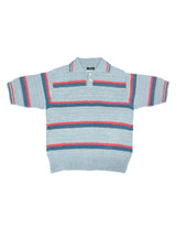 HKN-CPS CROCHET HAND KNIT POLO SHIRT