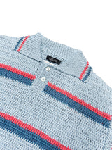 HKN-CPS CROCHET HAND KNIT POLO SHIRT