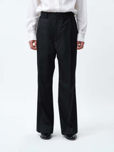 S121407 SUPER140 PINTUCK BAGGY EASY TROUSERS
