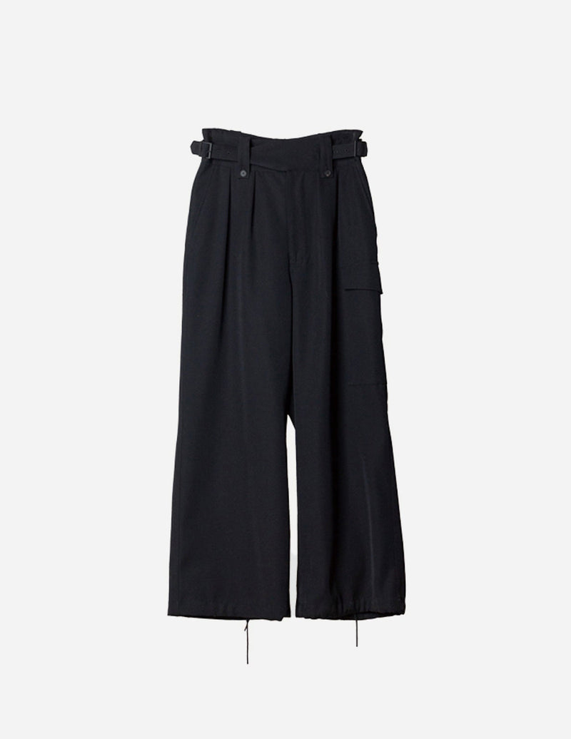 S121412 HEAVY WOOL GABARDINE GURKHA CARGO PANTS