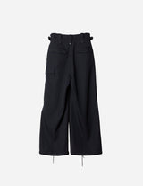 S121412 HEAVY WOOL GABARDINE GURKHA CARGO PANTS
