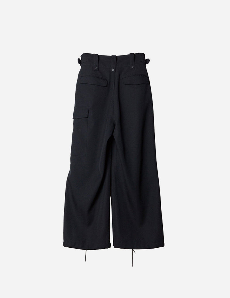 S121412 HEAVY WOOL GABARDINE GURKHA CARGO PANTS