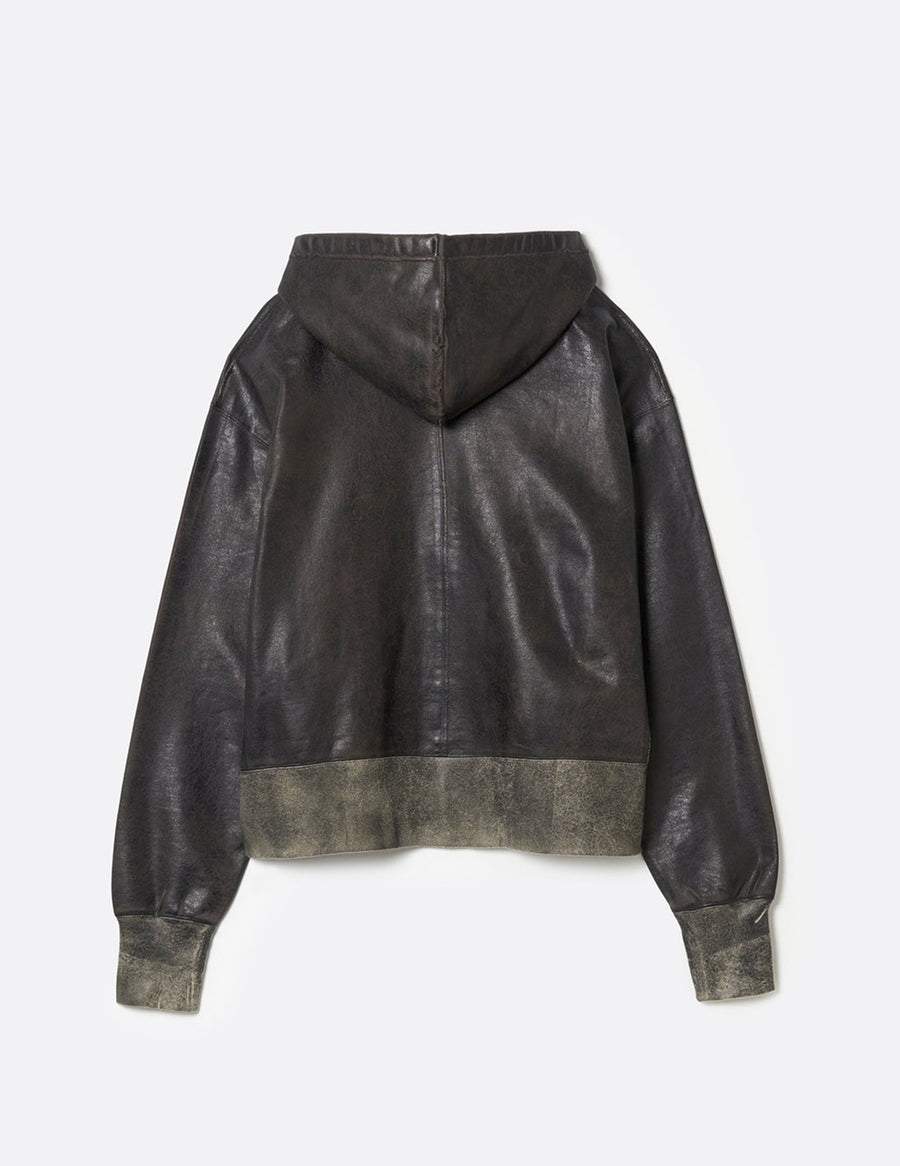 S141114 CRACKING COATED PARKA