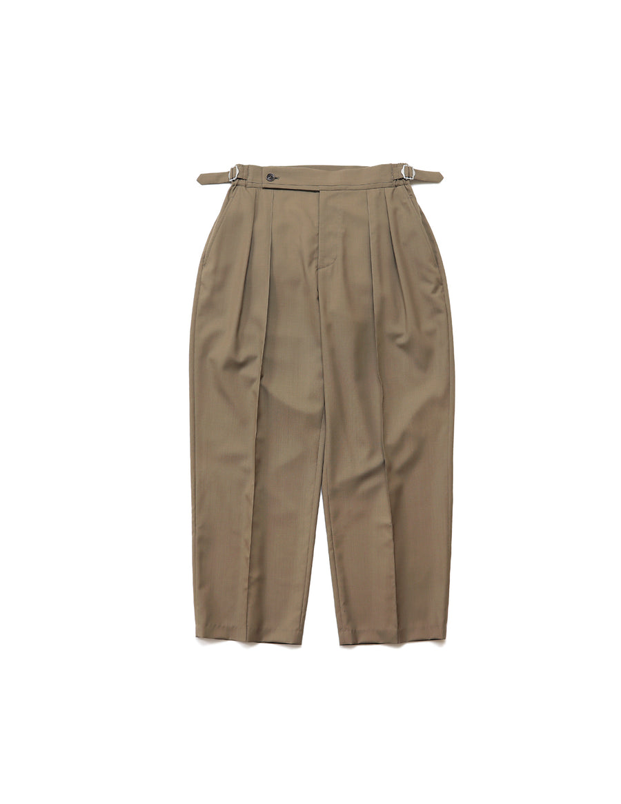 SYT-23SS-P03 2-TACK WOOL TROPICAL TROUSERS