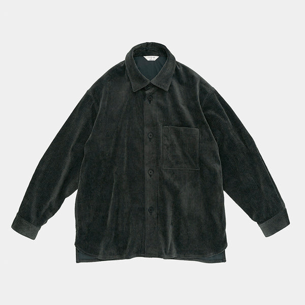 STILL BY HAND BL02253 CORDUROY SHIRT JACKET – hideandseekStore