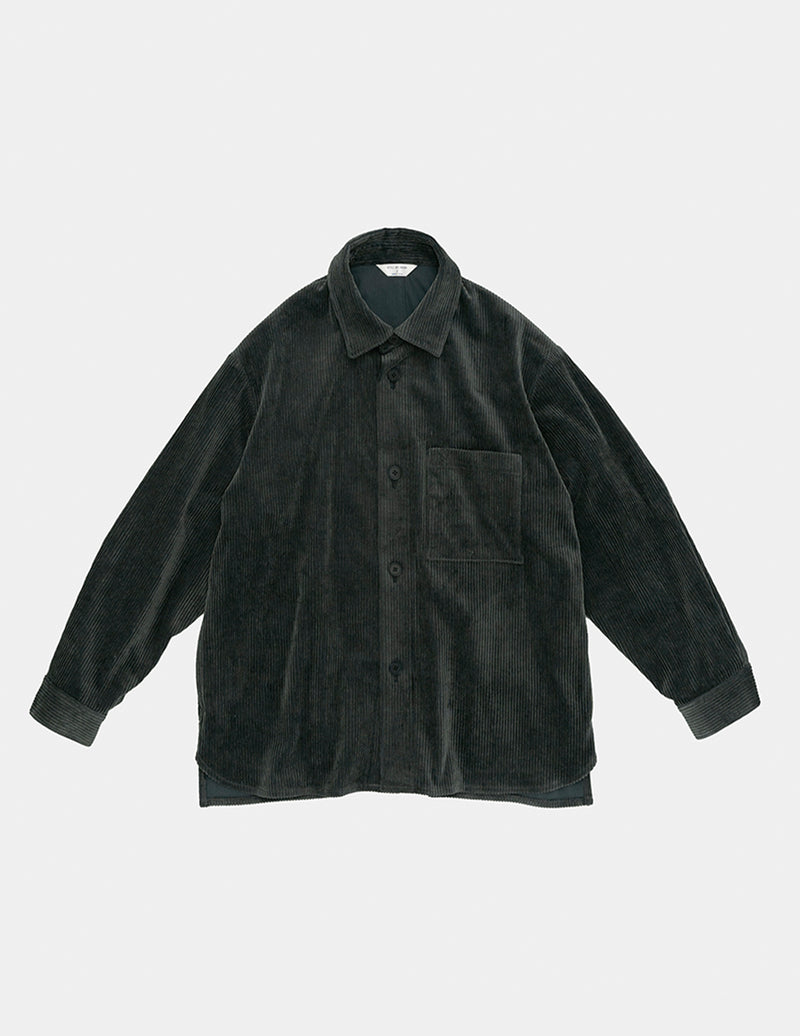 STILL BY HAND BL02253 CORDUROY SHIRT JACKET – hideandseekStore