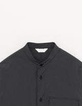 BL04253 BAND COLLAR PADDED SHIRT