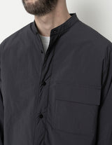 BL04253 BAND COLLAR PADDED SHIRT
