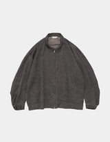 BL05261 PIGMENT PRINT ZIP UP BLOUSON